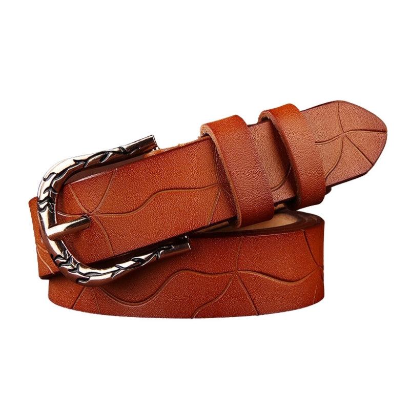 Angèle – Ceinture en cuir pour femme